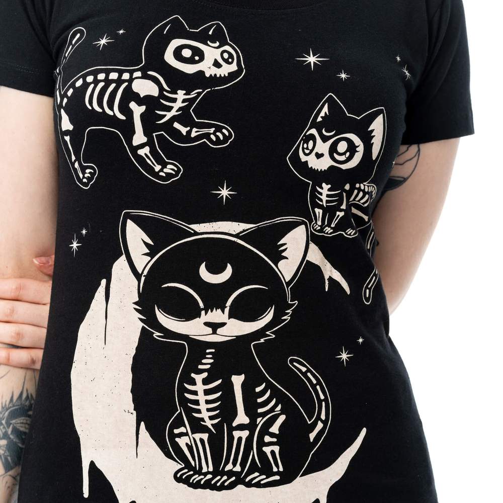 Cupcake Cult - Moonlight Damen TShirt - Schwarz